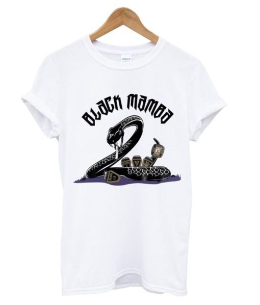 Kobe Bryant Black Mamba 5 Rings La T Shirt