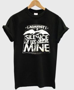 silence iz mine tshirt