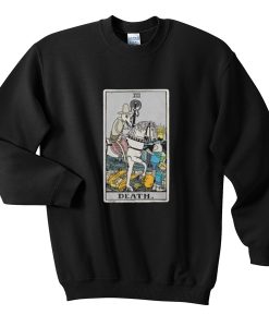 Death Tarot Cards Sweatshirt