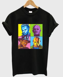 Scary Pop Horror Movie Mash Up T-Shirt