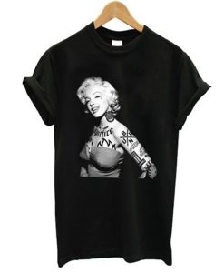 Spitfire Wheels Marilyn Monroe Tattoo T Shirt