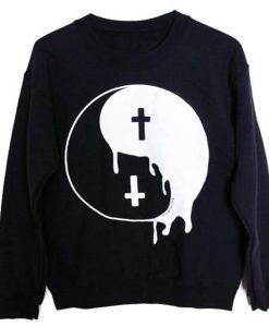 Yin Yang Cross Sweatshirt