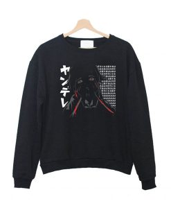 Anime Tshirt Yandere Mirai Nikki for Otaku Crewneck Sweatshirt