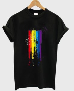 Rainbow Streaks T shirt