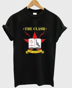 The Clash Know Your Rights T Shirt