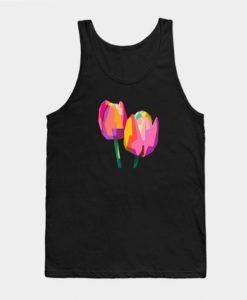 Colorful Tulip Tank Top