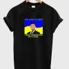 President Zelensky I Need Ammunition Not A Ride Ukraine Flag T-shirt