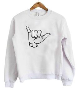 Shaka hand Sweatshirt