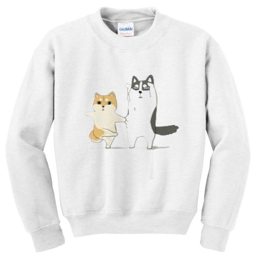 Shiba Inu Woman Sweatshirt