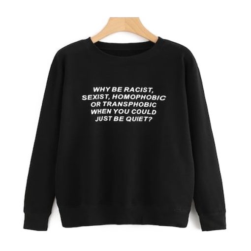 Slogan Print Sweatshirt