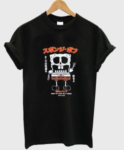 SpongeBob Best Of Luck Skeleton T Shirt