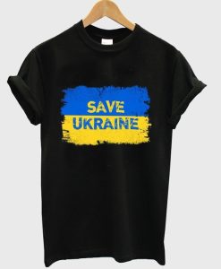 save ukraine flag t-shirt