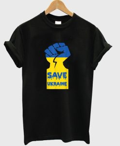 stand hand save ukraine t-shirt