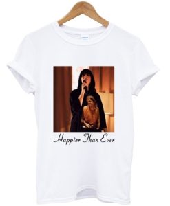 Billie Eilish The Happier Than Ever The World Tour 2022 T-shirt