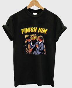 FINISH HIM Will Smith Slap T-shirt