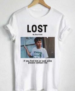 Jacob Lost My Boyfreind T Shirt