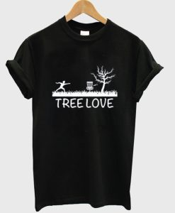 Vintage Tree Love Disc Golf t-shirt