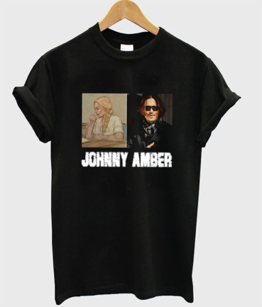 Johnny Amber Justice For Johnny Depp T-Shirt