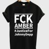 Justice For Johnny Depp Fck Amber T-Shirt