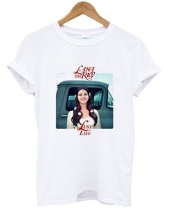 Lana Del Rey Rose Lust For Life T Shirt