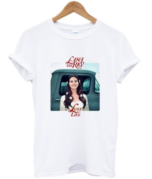 Lana Del Rey Rose Lust For Life T Shirt