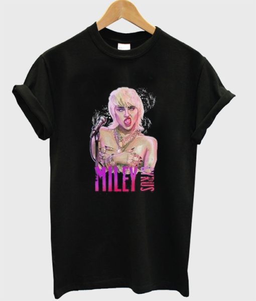 Midnight Sky Disco Miley Cyrus T Shirt