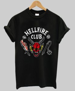 Stranger Things 4 Hellfire Club T shirt