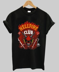 Stranger Things 4 Hellfire Club Tshirt