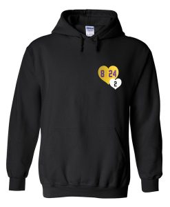 8 24 2 Kobe & Gigi in Hearts Hoodie