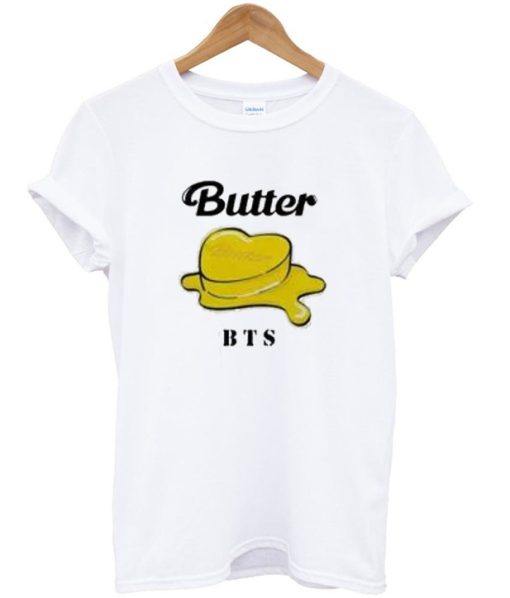 BTS Butter Logo Melted T Shirt