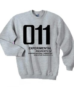 011 Experimental property of hawkins national laboratory sweatshirt