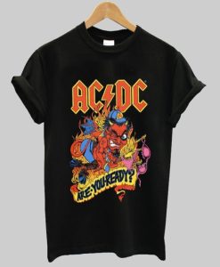 ACDC Are You Ready Rock Heavy Metal T-Shirt