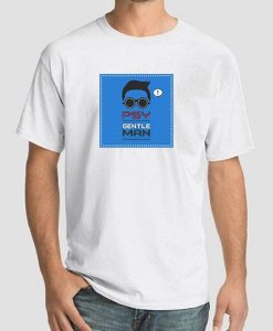 Cover Funny Psy Gentleman T Shirt