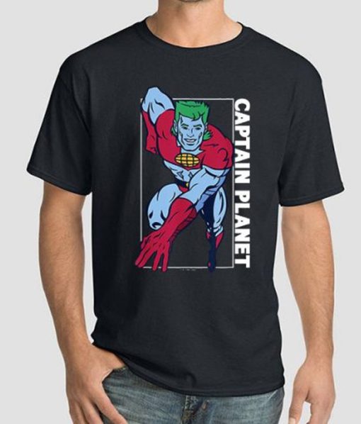 Movies Cartoon Captain Planet Tshirt