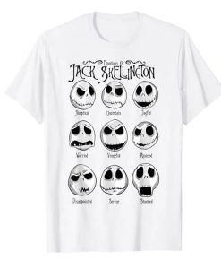 Emotions Of Jack Skellington T-Shirt