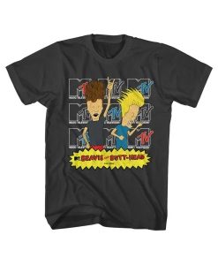 Beavis and Butt-Head MTV Logo T-Shirt