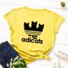 Adicats funny casual t shirt