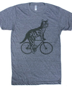 Bicycling Cat T-Shirt